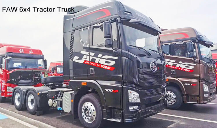 Faw Trucks | Faw JH6 500hp Tractor Truck Head for Sale in Dominica
